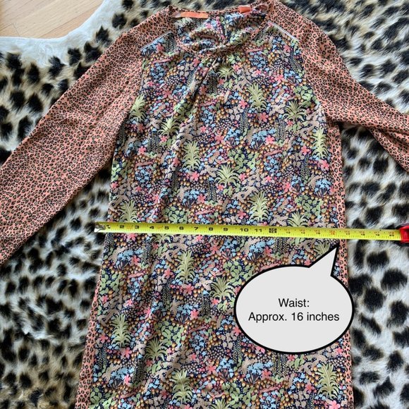 SCOTCH & SODA. Jungle Ruffle Drape Dress - Picture 8 of 10